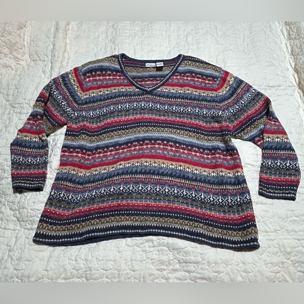 Women’s Carolina Colours Plus Size 14/16 Padded Shoulder Sweater